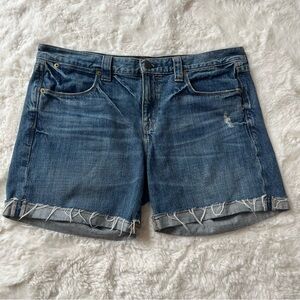 J Crew 100% Cotton Jean Shirts Shorts 31